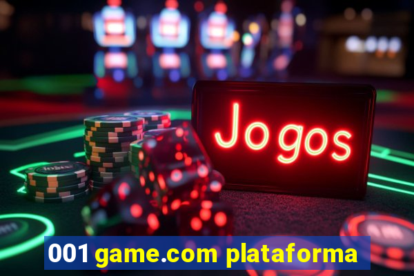 001 game.com plataforma